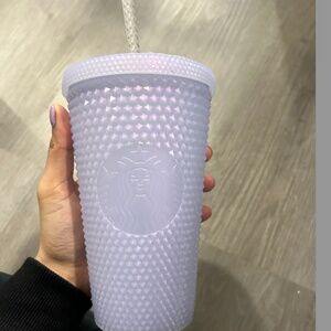 NWT Starbucks 2023 Unicorn Iridescent Studded Bling Cold Cup Grande Tumbler